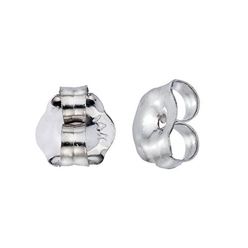 5. Direct-Jewelry 14K White Gold Replacement Earring Backs