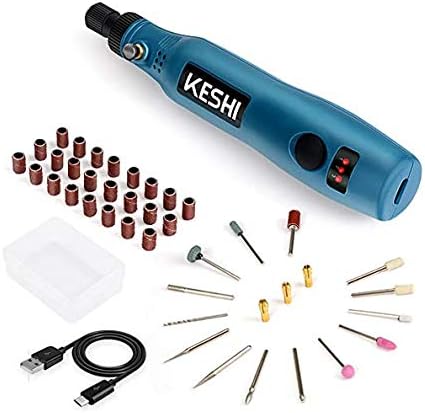 4. KeShi Cordless Rotary Tool Accessory Kit