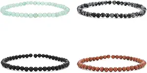 5. BALIBALI Mini Gemstone Bracelets