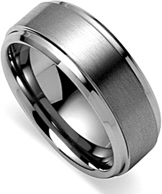 1. King Will Basic Men's Tungsten Carbide