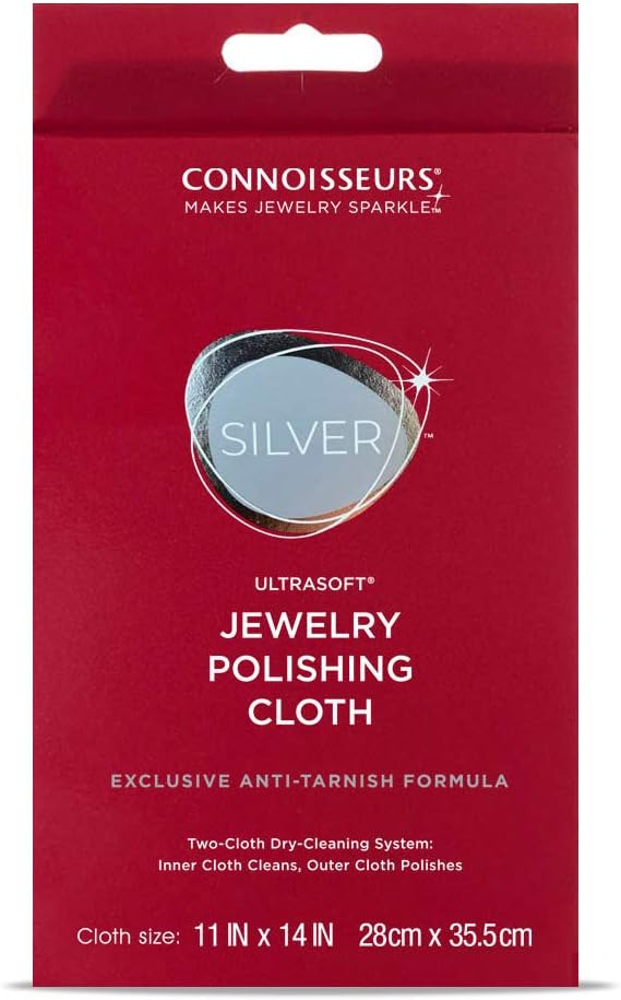 5. Connoisseurs Silver Polishing Cloth