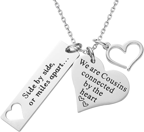 3. LParking Cousin Necklace