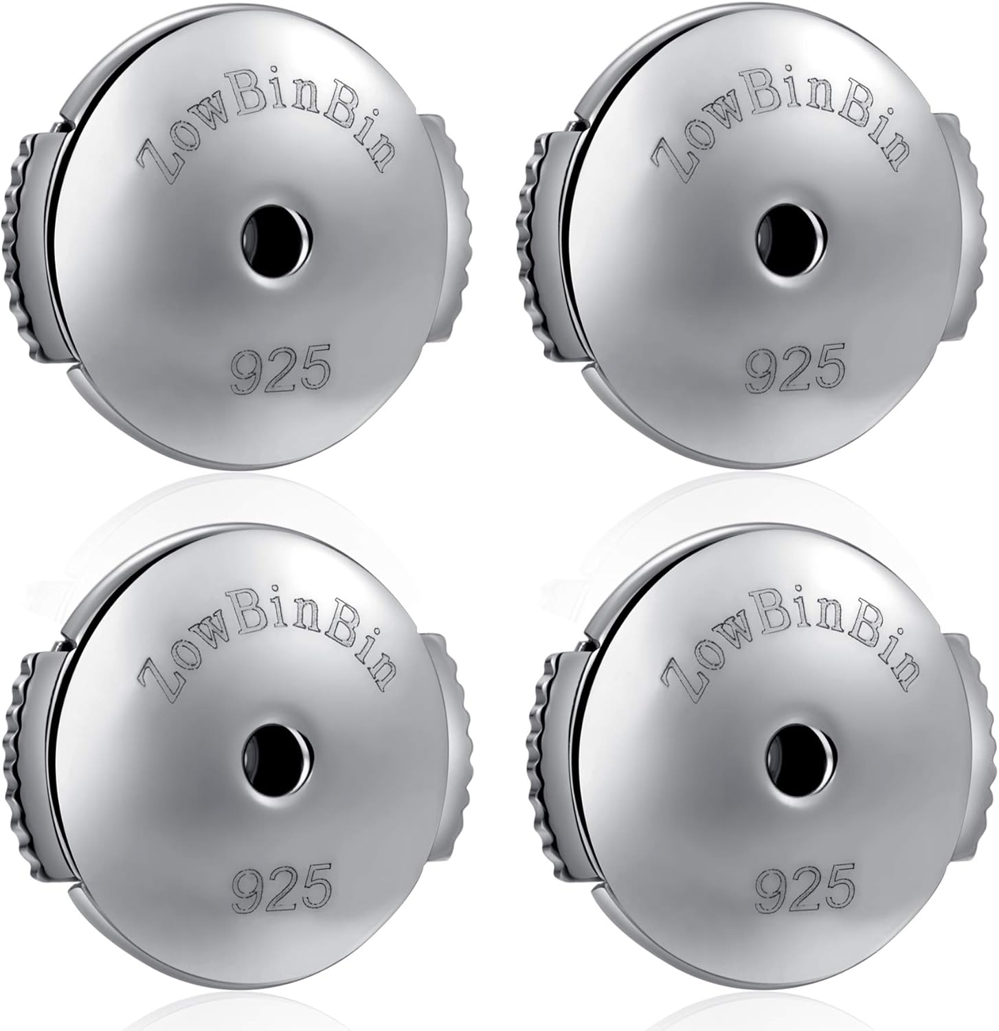 5. Sterling Silver Locking Earring Backs