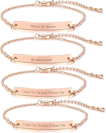 1. VNOX Customize Friendship Jewelry-Set