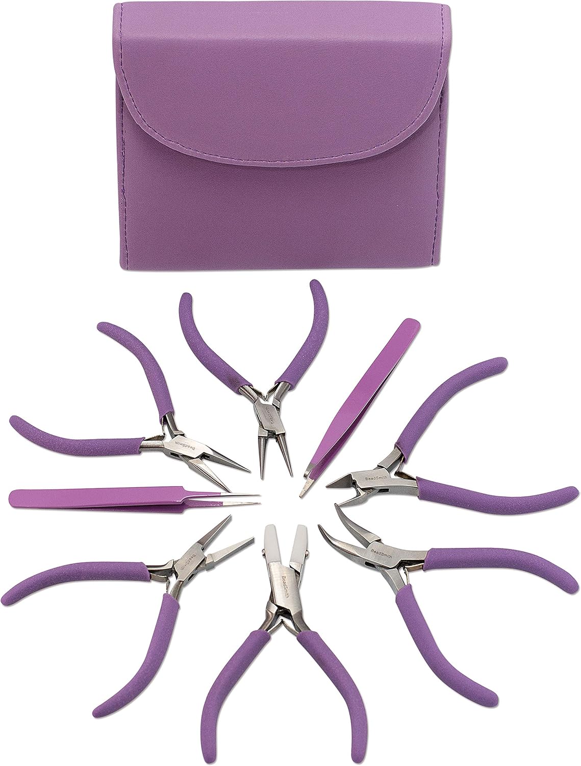 2. The Beadsmith Fashion Color Plier Set
