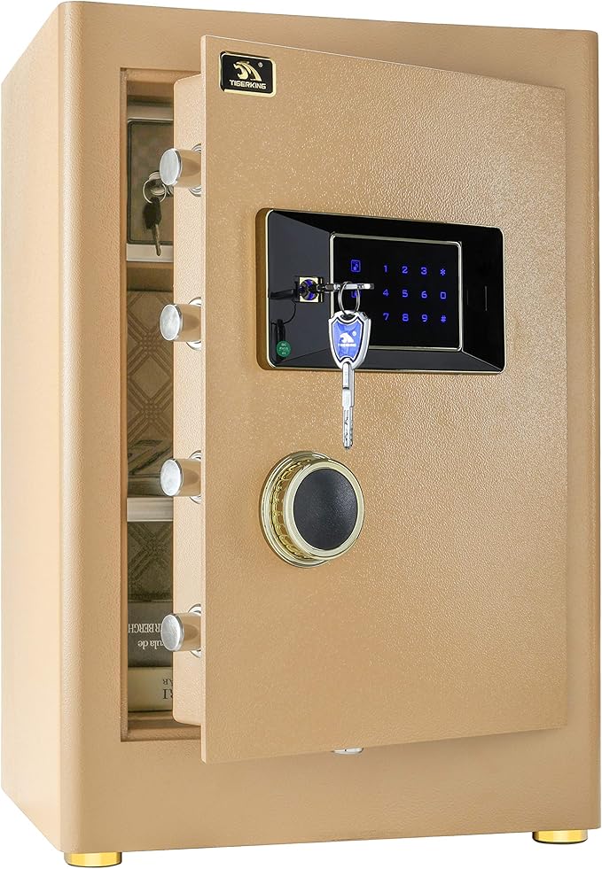 2. TIGERKING Digital Security Safe Box