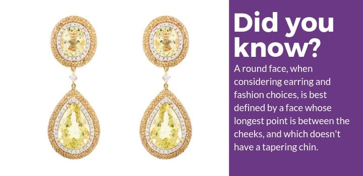 Best Earrings for a Round Face