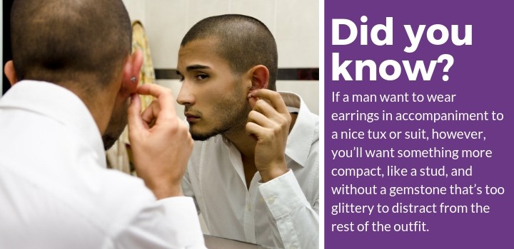 Pick the Best Earrings for Men