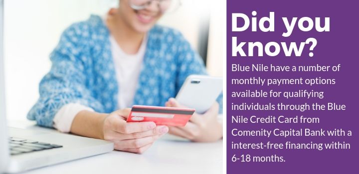 Blue Nile Monthly Payment Plans