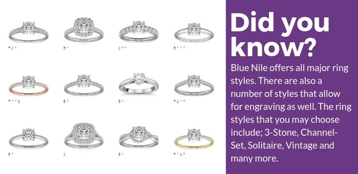 Blue Nile Ring Styles