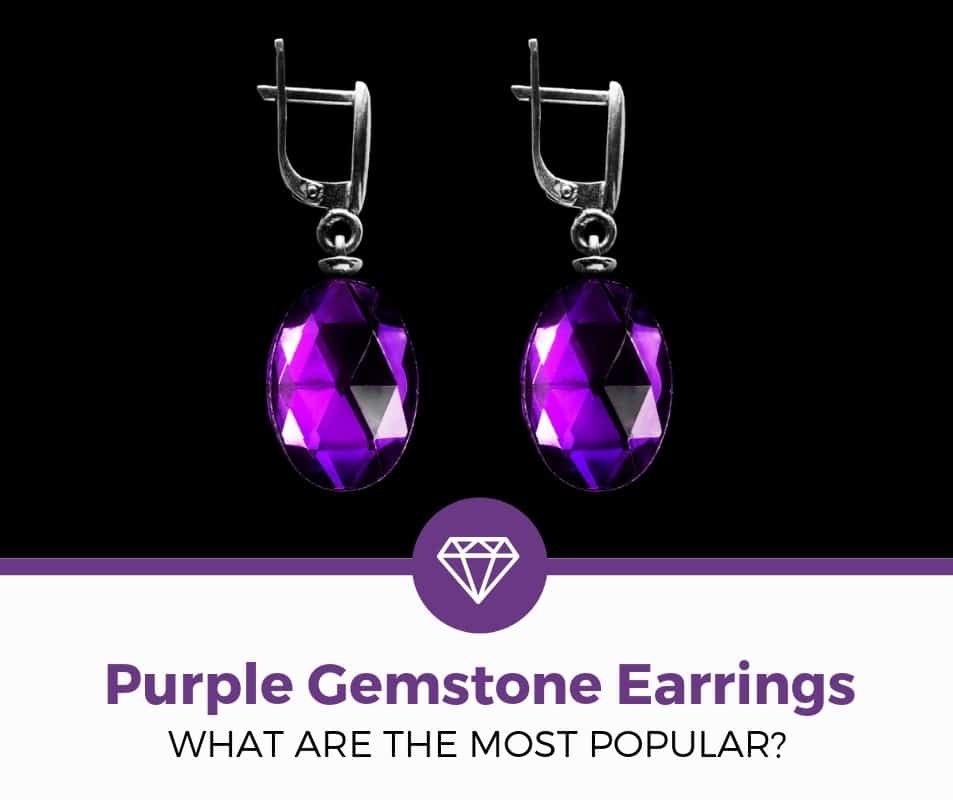 Best Purple Gemstone Earrings Best Purple Gemstone Earrings
