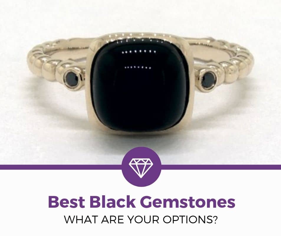 best black gemstones