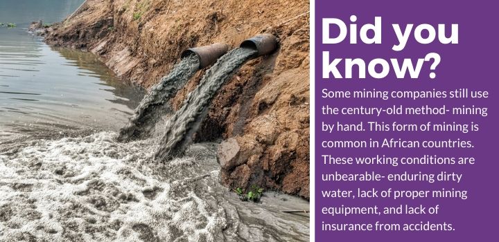 dirty water mining diamonds unethical