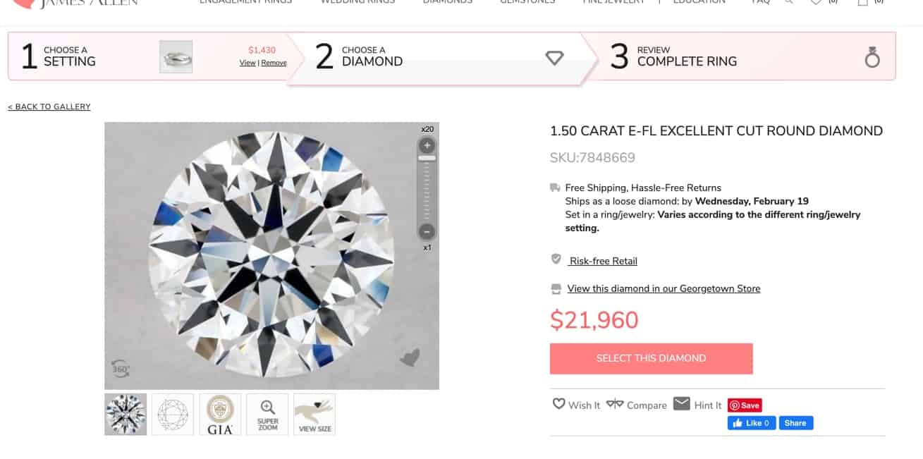 1.5 carat diamond flawless clarity 1.5 carat diamond flawless clarity