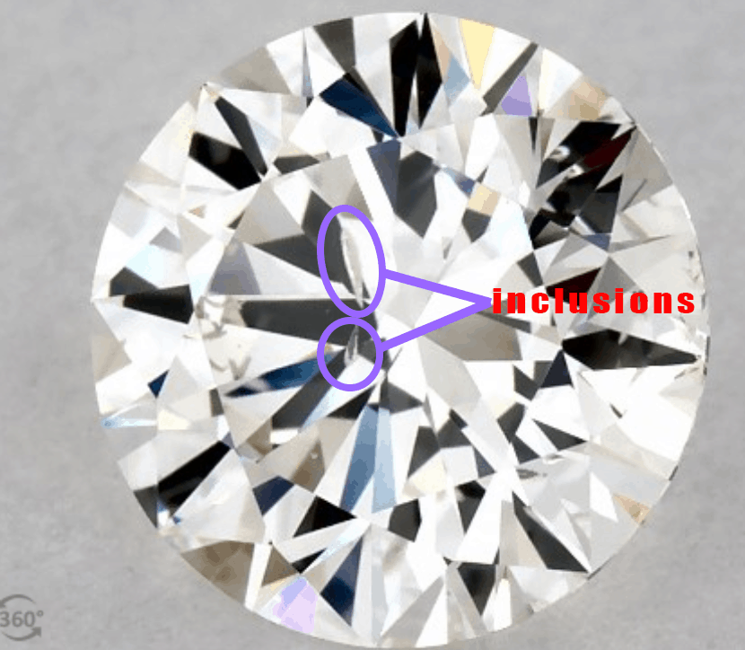 diamond inclusions