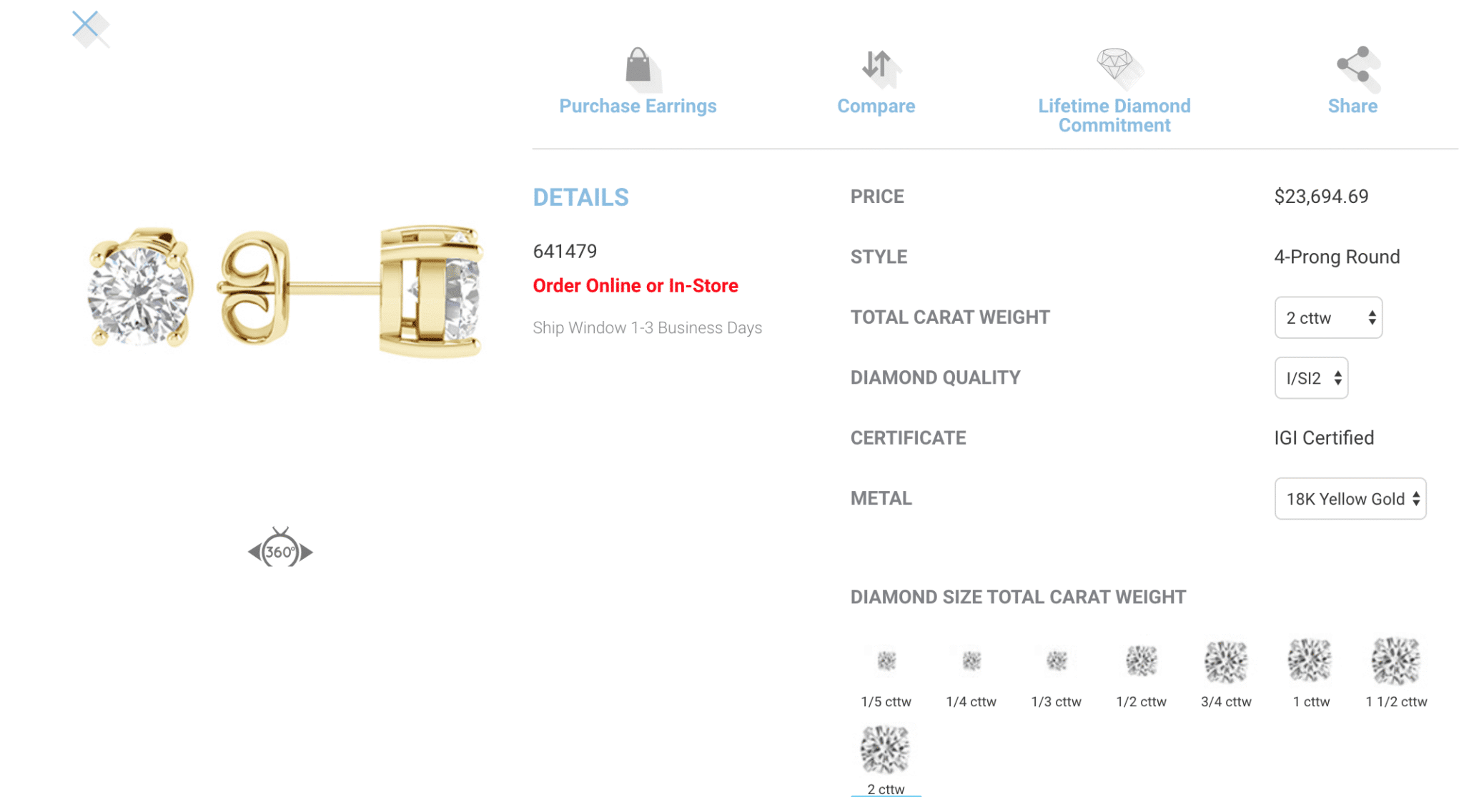 Zales diamond earrings