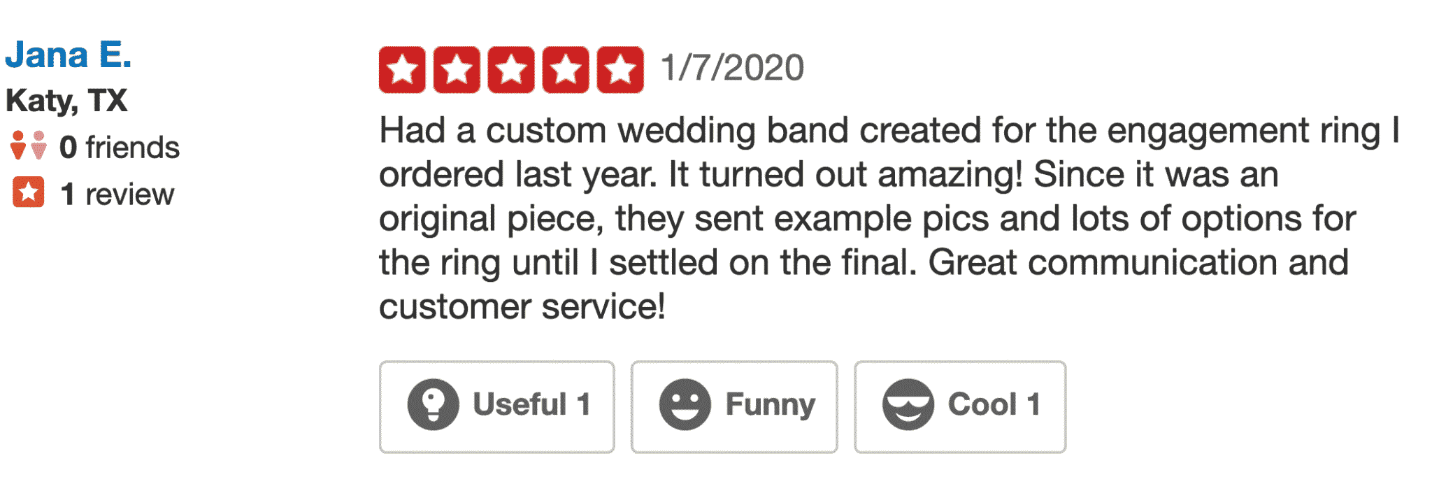 James Allen yelp shopping review James Allen yelp shopping review