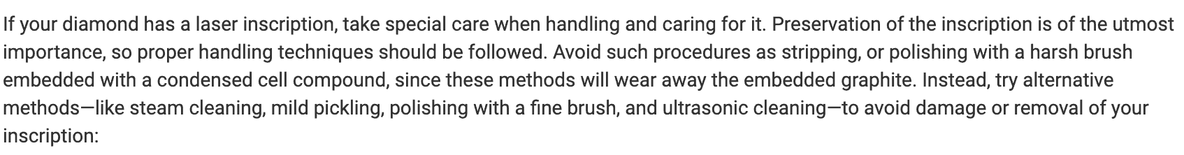 laser incription tip laser inscription tip