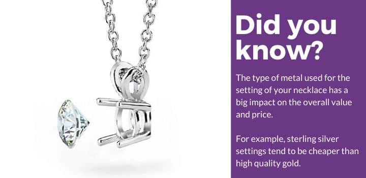 online diamond necklace