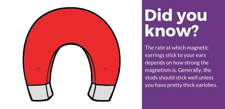 magnetic earrings fact