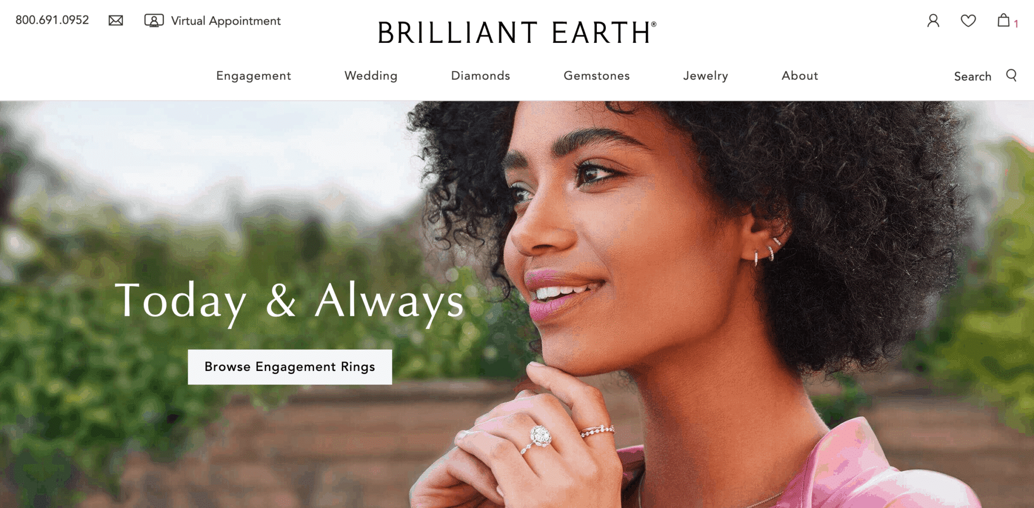 lab created diamonds from brilliant earth