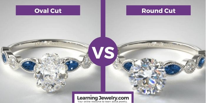 oval cut vs round cut diamond shape (1)