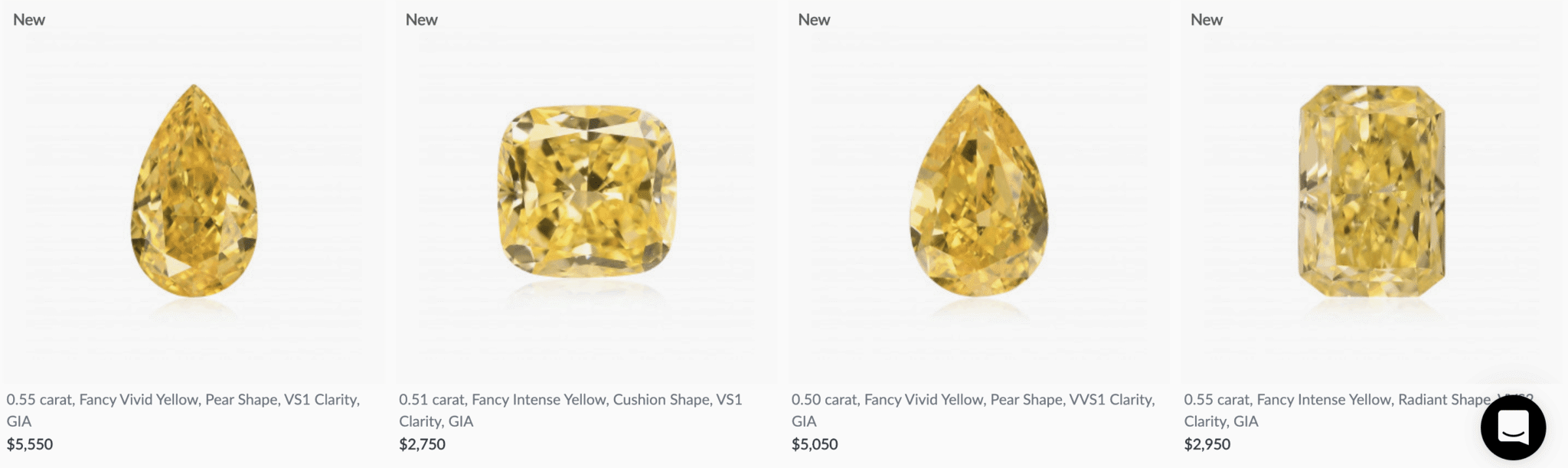 Canary Yellow Diamonds