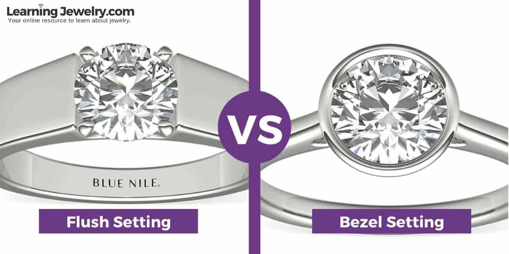 flush setting vs bezel setting flush setting vs bezel setting