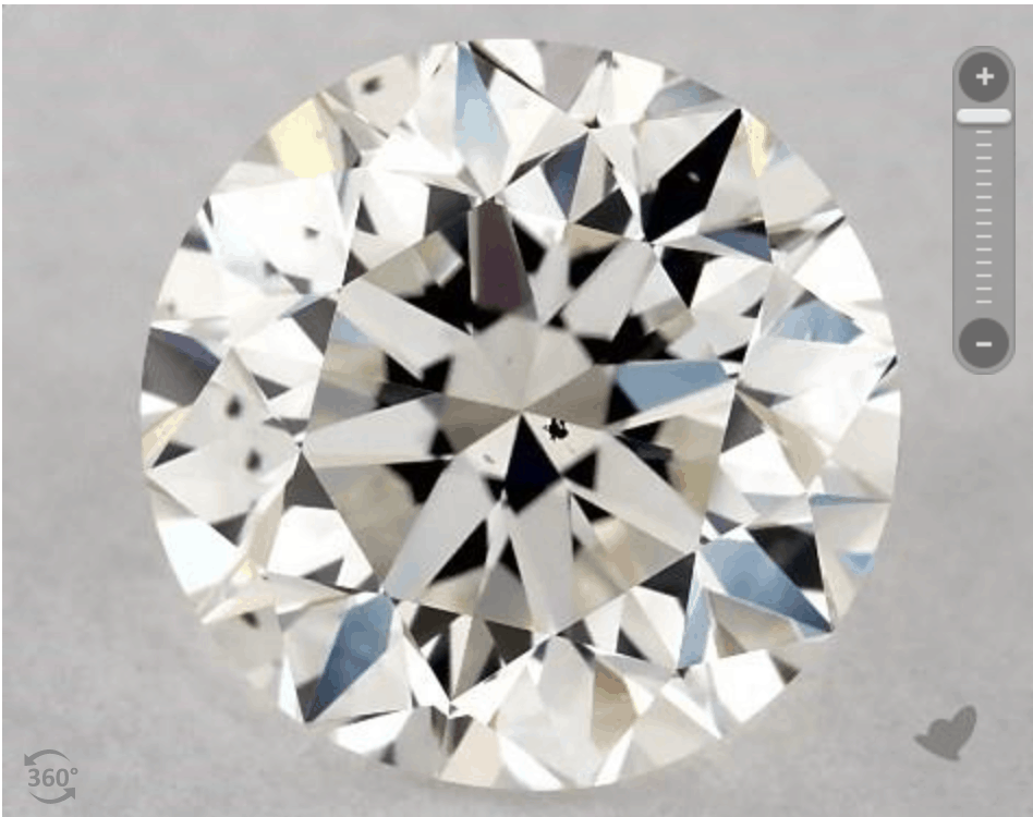 radiant cut VS diamond