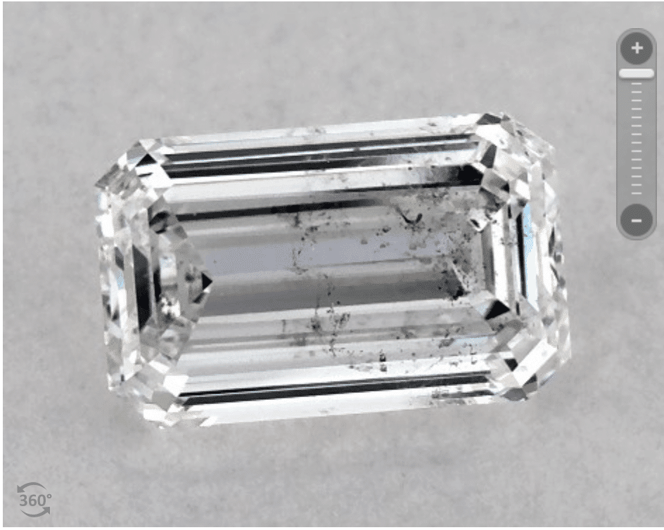 step cut diamond