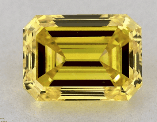 yellow fancy diamond