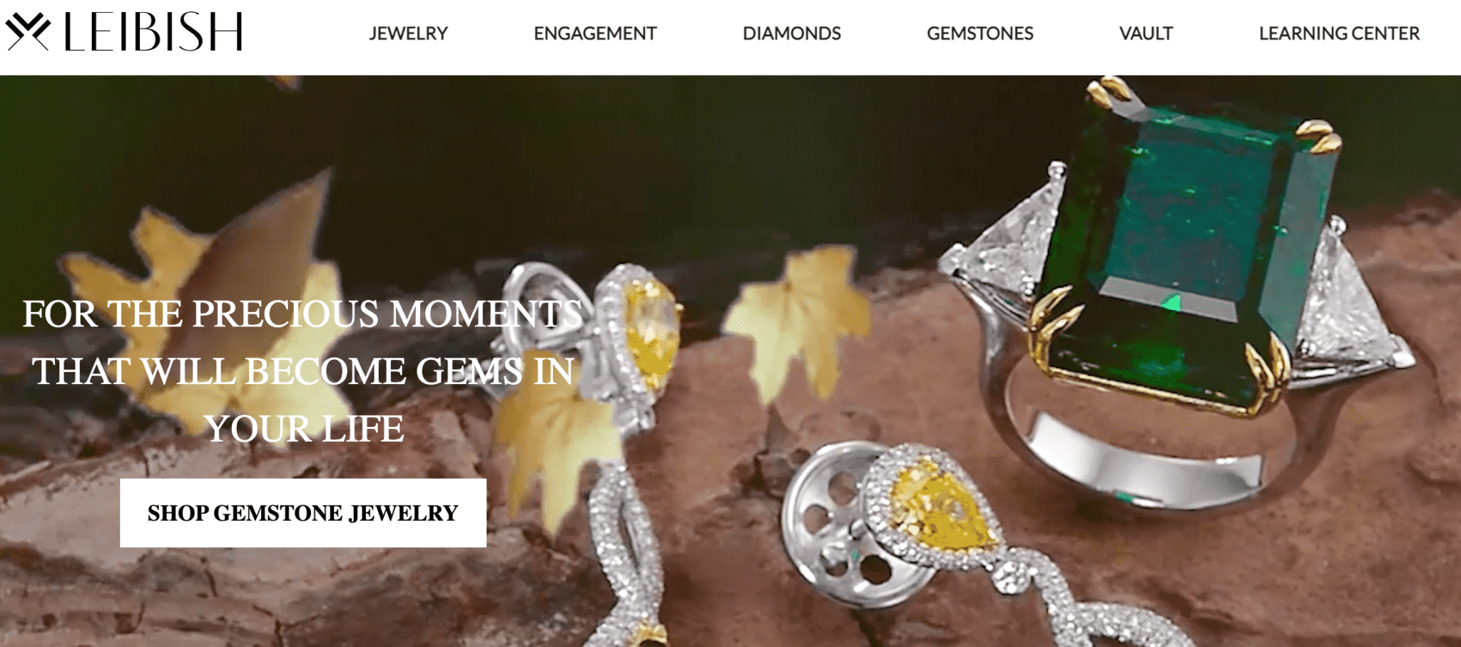 leibish & co gemstone banner