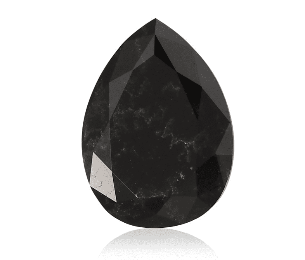 natural untreated black diamond