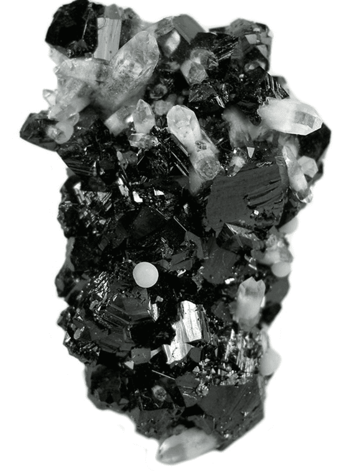 black cassiterite