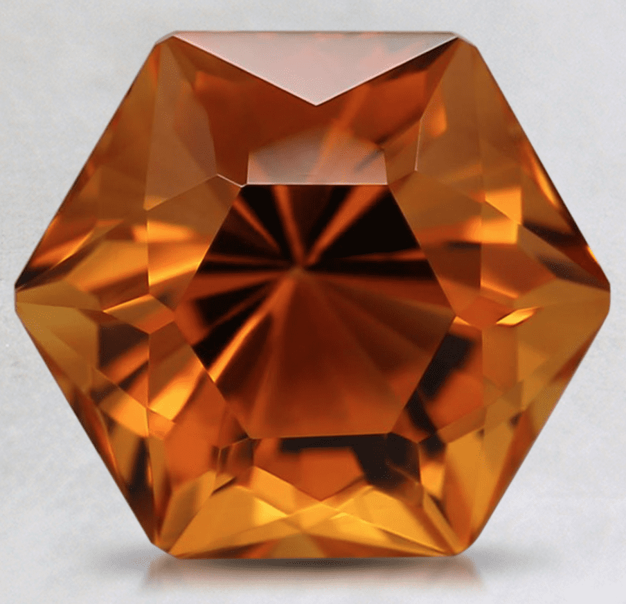 orange citrine