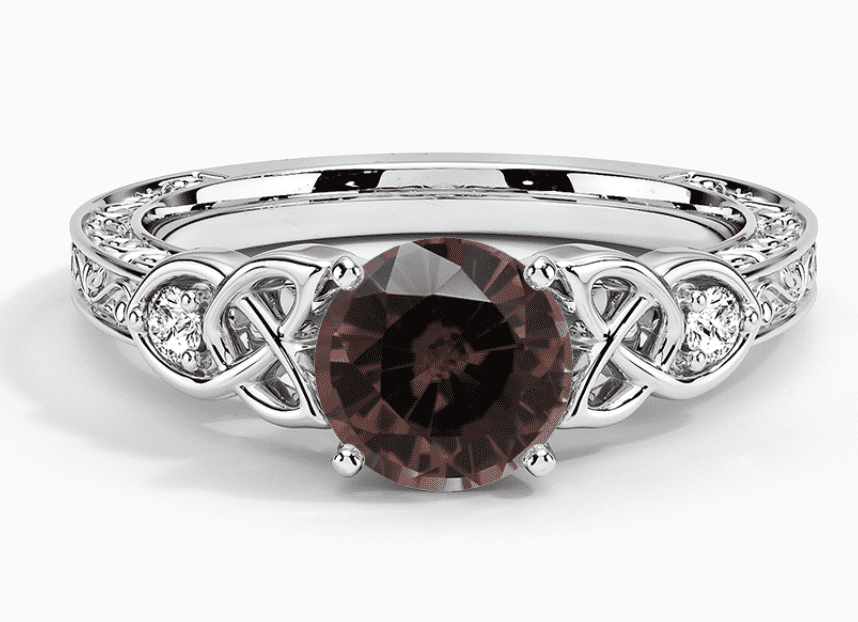 brown colored gemstones