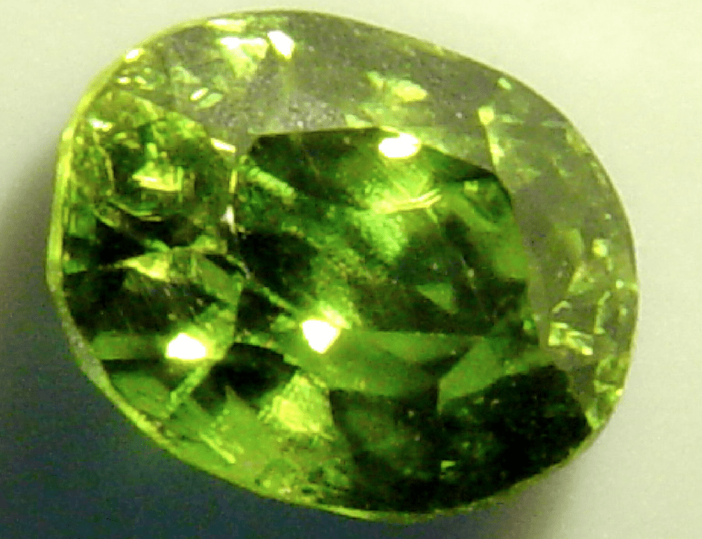 green zircon
