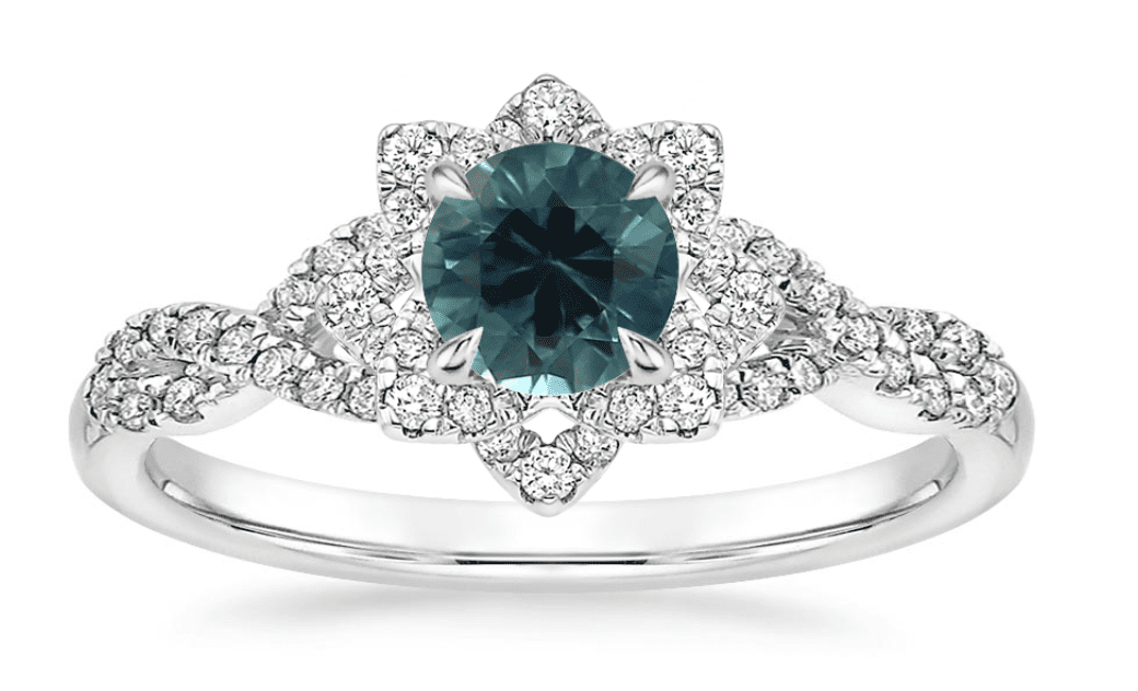 teal montana sapphire ring