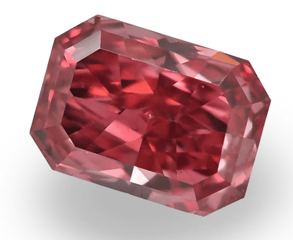 natural red diamond