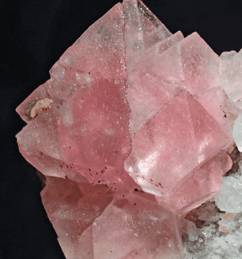 pink fluorite