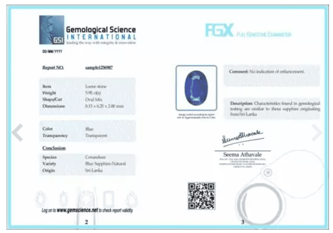 gsi colored stone report 1