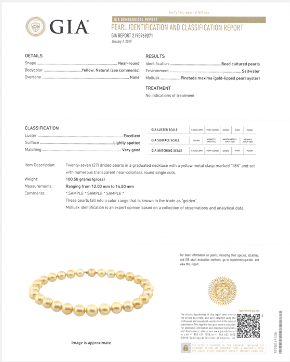 GIA Pearl Identification and Classification