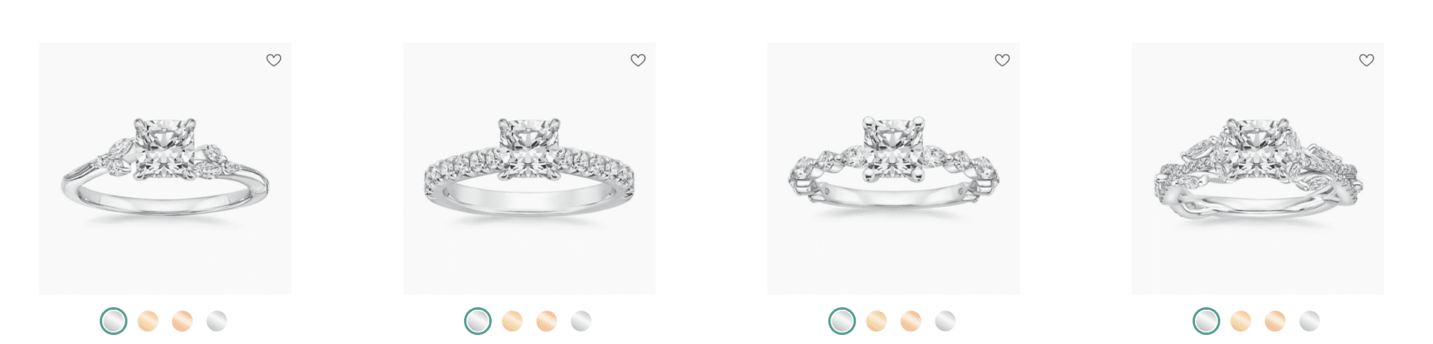 brilliant earth settings