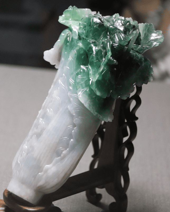 white and green jadeite