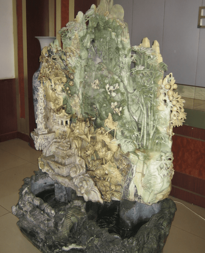 large jade sculpture