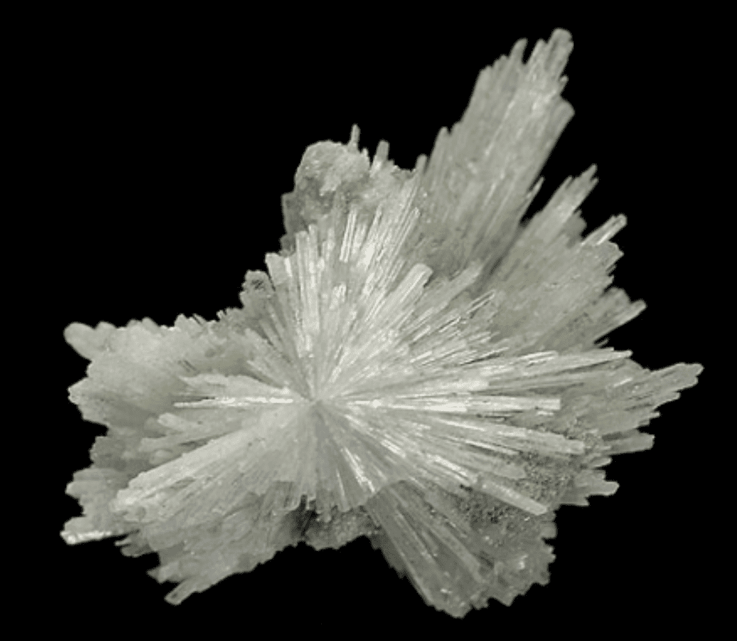 white scolecite