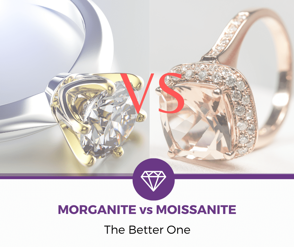 morganite vs moissanite
