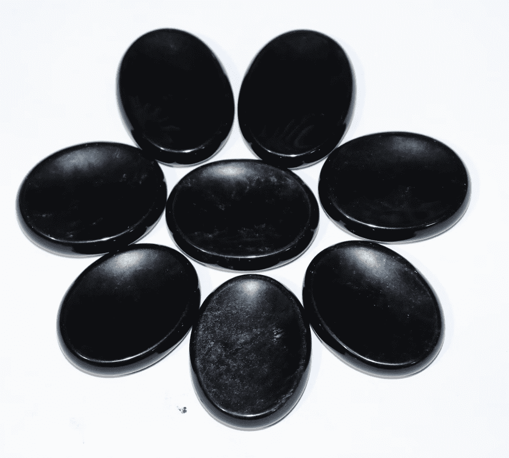 black onyx worry stone