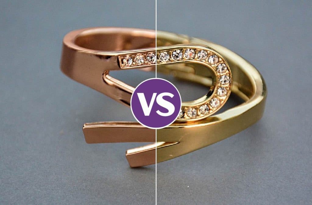 rose gold vs yellow gold