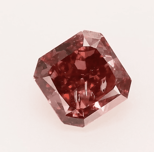 fancy brownish red diamond